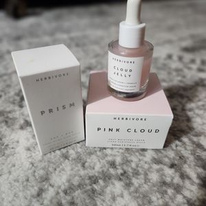 NWT  Herbivore bundle Pink Cloud cream Prism Serum cloud Jelly